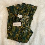 Cara Cara Millbrook Floral Dress in Green Botanical Birds in Size XS Photo 4