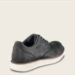 Red Wing Worx 5144 Steel Toe Leather Work Shoes Lace Up Zinc Oxford wmns Sz 6.5 Gray Photo 5