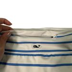 Vineyard Vines  Women’s Performance Activewear Golf Blue White Striped Skort EUC Photo 4