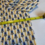 Duluth Trading Co Womens XL Short Sleeve Button Down Shirt Casual Trendy Work # Blue Photo 6