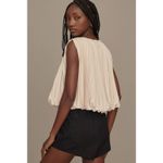 Anthropologie Mare Mare Pleated Sleeveless Top Cream XL NWT Photo 1