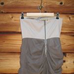 Alice + Olivia  Silk Strapless Mini Dress Photo 9