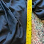 Almost Famous Black Crop Blouse with Puff Sleeves and Tie Front SZ S Wide Neck Photo 6