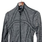 Lululemon Define Jacket Women's Size 6 Luon Black Heathered Variegated Knit Photo 0