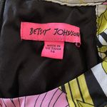 Betsey Johnson Floral Geometric A-line Dress Photo 3