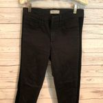 Madewell  Tall Velvet Tuxedo Stripe Black Jeans Photo 3