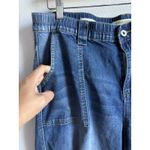 Celebrity Ace 90's Skater Womens Denim Jeans Sz 22 Blue Cargo Wide Leg Stretch Photo 5