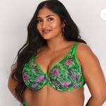 curvycouture Sheer Mesh Plunge T-Shirt Bra Photo 3