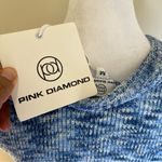 PINK DIAMOND Blue Sleeveless Knit Midi Dress summer beach size M Size M Photo 7