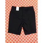 Croft & Barrow New Womens  Bermuda Shorts 16W Black Mid Rise Stretch Pull On Photo 9