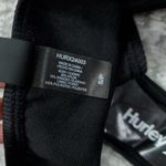 Hurley Ribbed Black 2 Piece Swimsuit Bikini Set Size Small Rib Triangle New Photo 3