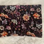 Tacera  Black Floral Print Tunic Blouse Size M Photo 4