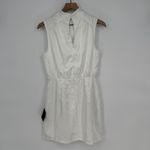 Lulus White Mock Neck Sleeveless Mini Dress Party Cocktail NWT Medium Photo 11