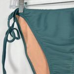 J.Crew NWT  Ribbed Curved-Waist Cheeky String Bikini Bottom Size XL NEW Photo 1