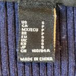 Forever 21  Deep Blue junior Ribbed cropped Cardigan small Photo 1