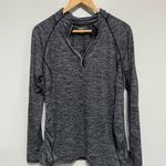 Old Navy  Active Gray Quarter Zip Size Large Photo 0