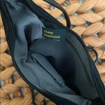 Stone Mountain Black Suede and Leather Crossbody Purse Vintage Photo 6