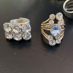 Lia Sophia 5 party ready statement rings includes . Sizes vary. Photo 1