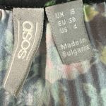 ASOS  Puff Sleeve Babydoll Boho Floral Cottagecore Gardencore Womens Top Size 4 Photo 1