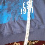 American Eagle Vintage  Outfitters Navy Graphic Hoodie‎ L Photo 7