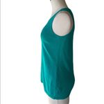 Chico's NWOT  Solid Sweater Tank Top Green Small Photo 6