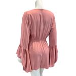 INDIKAH Embroidered Bell Sleeve Romper Photo 5