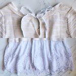 Anthropologie  East Falls Pullover Sweater w/ Lace Photo 2