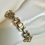 Ann Taylor  Gold Tone Crystal Bracelet Photo 6