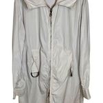 Maison Martin Margiela Jacket Trench Buckle Minimalist Hooded 40 US‎ 8 Tan Cream Size M Photo 0