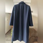 Forecaster of Boston 100% Wool Navy Blue Coat Womens Size 9/10 Photo 2