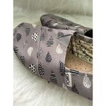 Toms  Classic Slip On Shoes Gray Black White Pattern Casual Comfort 10W Photo 5