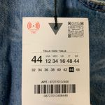 ZARA  Blue Bow Patterned Women Baggy Jeans 8727/013/400 Photo 8