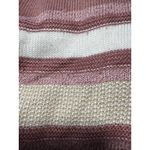 Alfred Dunner  Petite Cardigan Top Set Striped Acrylic Knit Sweater PM Photo 5