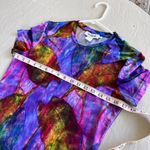 Desigual  Leaf Print Multicolor Viscose Short Sleeve T Shirt Size S Photo 7