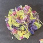 Women’s Floral One Shoulder Lightweight Summer Dress Leg Slit Cut Outs Size L Yellow Size L Photo 11