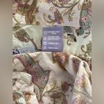 Harmony & Vine Floral Paisley Button Up Shirt Cottagecore Boho Peasant Sz Small Brown Photo 7