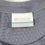 Columbia OmniWick Short Sleeve Stretch Shirt Sz. Medium Hiking Purple Breathable Photo 3