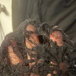 Torrid Plus  Size Black Sleeveless Pencil Lace Trim Hem Zip Back Dress 16 Photo 4