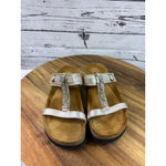 Women's Naot Gold & Silver Embellished Sandals Size 6 Photo 7