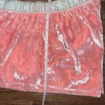 Victoria's Secret Victoria’s Secret XS Velour Baby Pink Shorts NWT Logo Photo 11