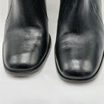 Diane Von Furstenberg  Womens Boots Size 10M Black Leather Western Grunge Shoes Photo 8