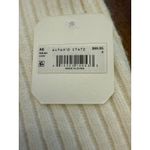 Altar'd State NWT  Women's Cropped Ribbed Turtleneck Sweater in Cream, Size Small Photo 5