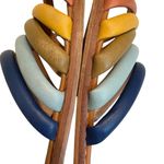 Madewell Addie Rainbow Slip on Sandals, Sz 10 Photo 8