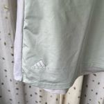 Adidas Women's Colorblock Sleeveless Quarter Zip Athletic Sporty Polo Golf Top M Photo 3