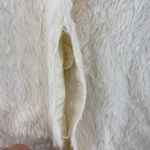 Etcetera Blazer Jacket Womens 10 White Viscose Pile Shag Lined Photo 7