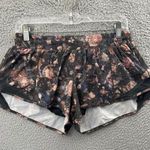 Lululemon  Hotty Hot Shorts Low Rise 2.5" Frosted Rose Multi Athletic Women's 10 Photo 0