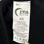 Zyia  Sports Bra Womens XS Black Angle Grid Performance Bra‎ Workout Athleisure Photo 4