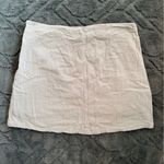 Cotton On Green  linen/gauze mini skirt Photo 1