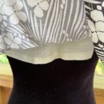 Anthropologie Vanessa Virginia Brown And White Printed Scoop Neck Top Size S Photo 5