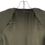 Magaschoni Cashmere Silk Long Sleeve Cardigan Dark Green Size XS Photo 6